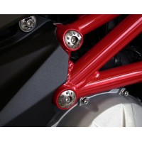 Motocorse Billet Titanium Frame Plug Kit for MV Agusta 3 cylinder Models
